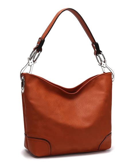 Mkf Collection By Mia K Burnt Orange Emily Hobo Bag In 2022 Leather Hobo Handbags Hobo Bag