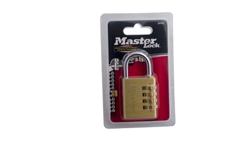 Masterlock Aluminium Hangslot 40mm Met Messing Afwerking Kopen