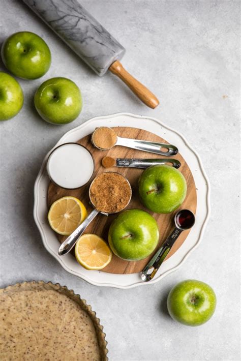 Salted Caramel Apple Tart Vegan Gluten Free From My Bowl