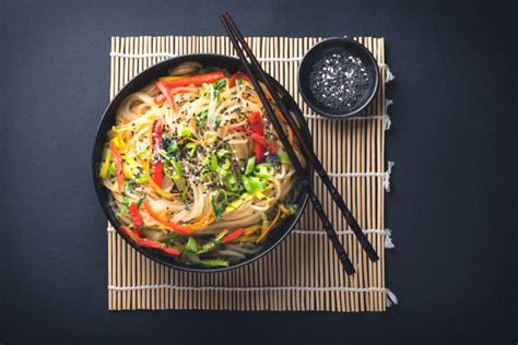 40+ Chapchae Stock Photos, Pictures & Royalty-Free Images - iStock