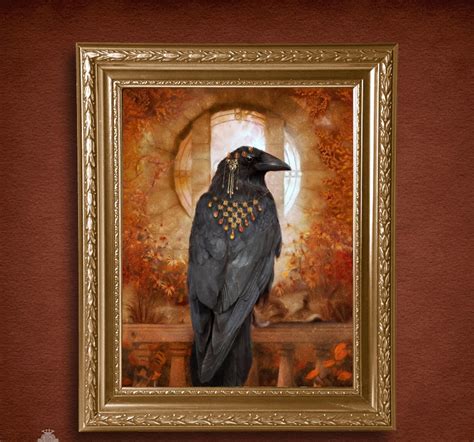 Raven Painting Raven Art Print Raven Art Raven Fantasy Art - Etsy