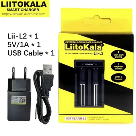 (เเท้)LiitoKala Lii-402 เครื่องชาร์จถ่าน 4 ช่อง ชาร์จไว ตัดไฟเอง รองรับ ...