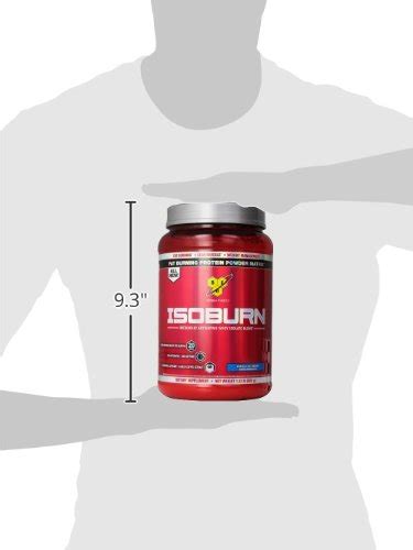 BSN ISOBURN, Lean Whey Protein Powder, Fat Burner for Weight Loss with ...