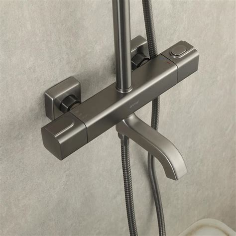 Душевая стойка с термостатом Gappo G2491-9