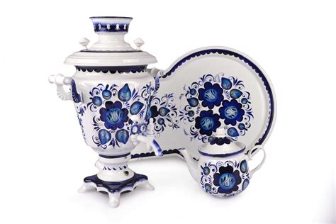 Samovar electric Gzhel - buy in bulk on Qoovee Market