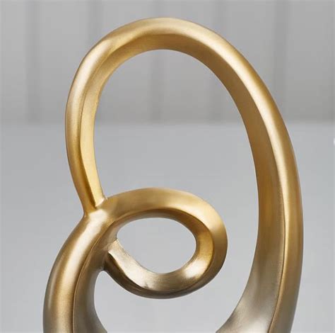 Metal Brass Sculpture In New Metal Sculpture Elegant For Home ...