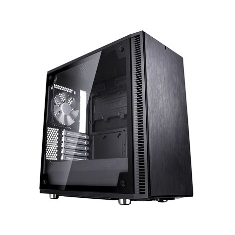 Fractal Design Define 7 Compact White TG ミドルタワーPCケース 強化ガラスモデル FD-C-DEF ...