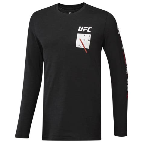 Лонгслив Reebok Black UFC Long Sleeve - Интернет-магазин спортивной ...