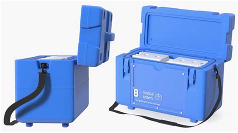 Open Vaccine Transport Box Blue 3D Model $29 - .3ds .blend .c4d .fbx ...