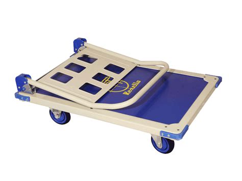 Ft Mild Steel Rexello Platform Trolleys For Material Handling Load