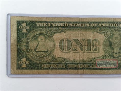 A North African Yellow Seal Silver Certificate