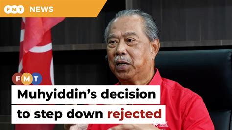 Bersatu General Assembly Unanimously Rejects Muhyiddins Decision To