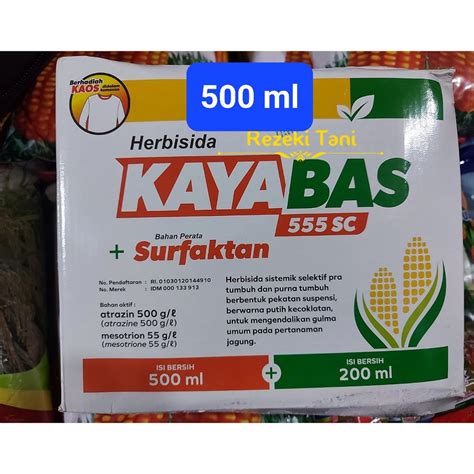 Jual Herbisida Selektif Jagung Pembasmi Rumput Kayabas 555SC Kemasan