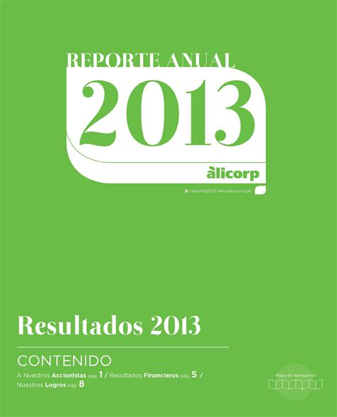 Alicorp reporte anual 2013 Investigación Académica Studocu