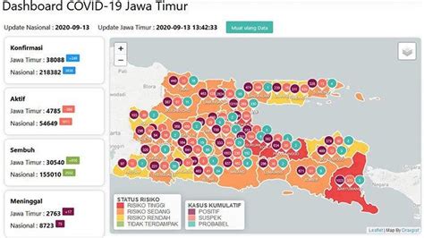 Update Virus Corona Di Surabaya Dan Daftar 6 Zona Merah Di Jatim 13