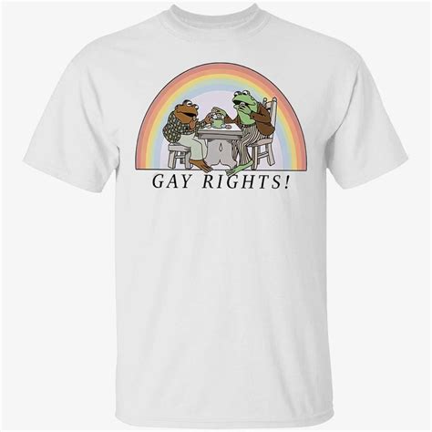 Frog Gay Rights Rainbow Shirt Nouvette