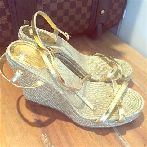 Gucci Shoes Gucci Wedge Sandal Poshmark