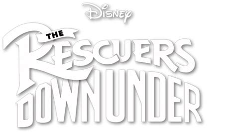 the Rescuers Down Under Logo Stencil by chrism1994 | Download free STL ...