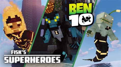 Minecraft Ben 10 Mod The Melon Farm Rework Update Fisk Superheroes