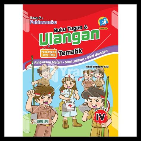 Jual Terlaris Buku Tugas Dan Ulangan Tematik Sd Kelas Tema