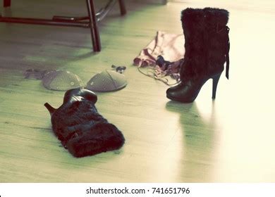Sexy Lingerie High Heels Stock Photo 741651796 Shutterstock