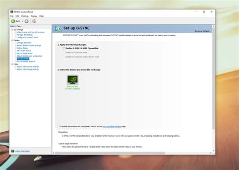 How to enable NVIDIA G-Sync on your PC | Windows Central