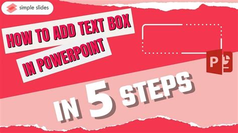 Steps To Add Text Box In Powerpoint