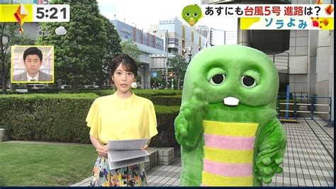 tvmaniaZERO on Twitter 2023 07 20 イット 竹俣紅 アナ ガチャピン https t co