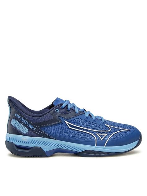 Mizuno Chaussures De Tennis Wave Exceed Tour 5 Ac 61ga227026 Bleu