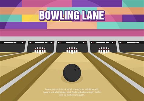 Download Vector Bowling Lane Free Vector Vectorpicker