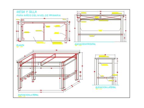 Mueble Terraza En DWG 46 00 KB Librería CAD