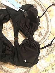 Amazon Cupshe Fashion Women S Sexy Irregular Hem One Piece Padded Bikini Set Medium