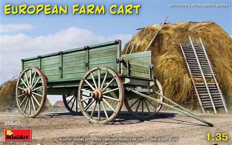 35642 European Farm Cart Miniart