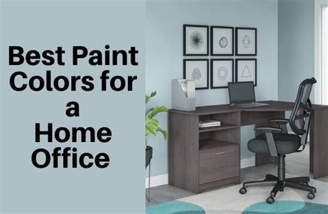 20 Best Paint Colors for a Home Office - The Flooring Girl