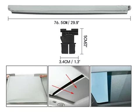 Cortina Quemacocos Techo Panorámico Para Vw Tiguan Audi Q5 en venta en