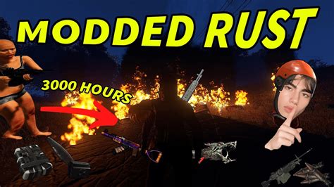 I Played 3000 Hours Of MODDED Rust YouTube