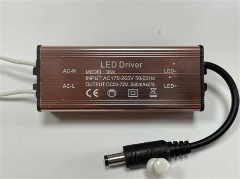 Драйвер для LED панелей 36W Input:AC 170-265V Output:DC 38-64V(Розьем ...