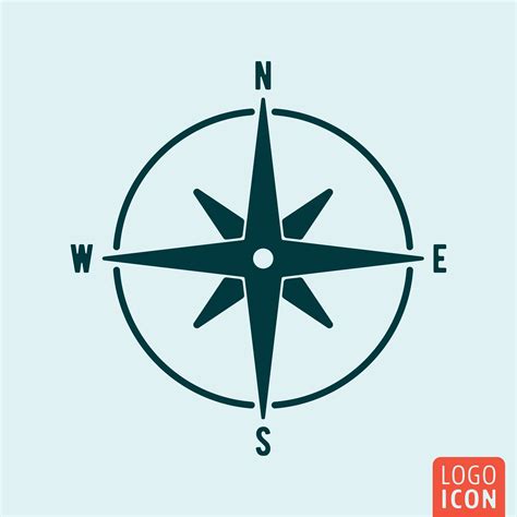 Compass Icon Isolated 601349 Vector Art At Vecteezy