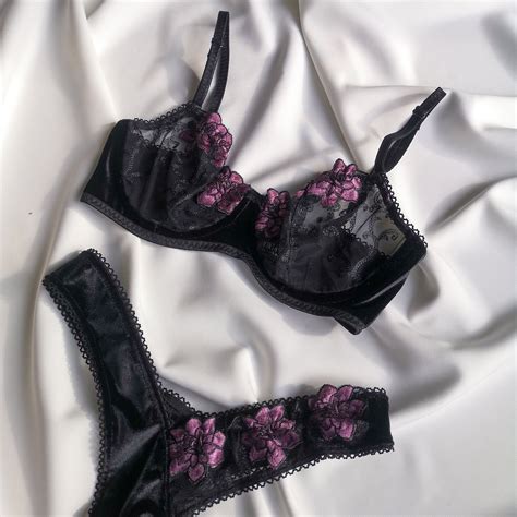 Sexy Handmade Lingerie Set Classy Honeymoon Lingerie Etsy