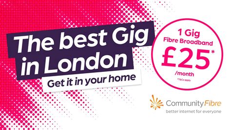 Community Fibre On Twitter 📣we Are Announcing The Best Gig In London