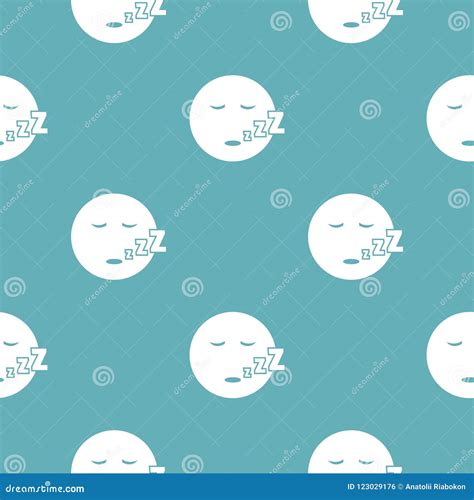 Sleep smile icon simple stock illustration. Illustration of broad ...