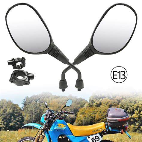 Buy Auzkong Universal Rear View Mirrors 10mm Motorcycle Side Mirrors