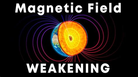 Earths Magnetic Field Is Weakening Youtube