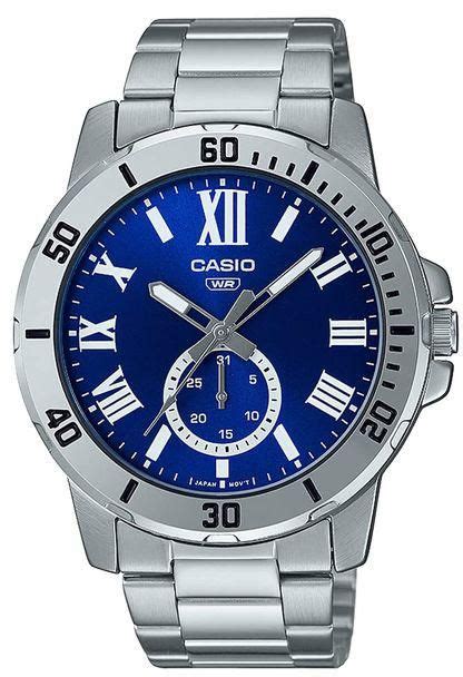 Casio Enticer Men Analog Blue Dial Watch Mtp Vd D B