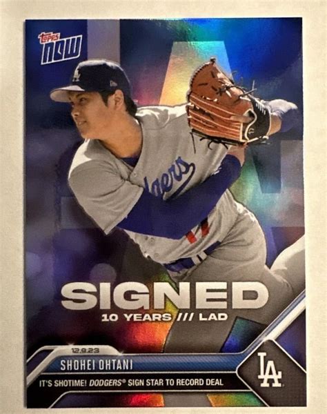 Yahoo オークション 700枚限定 大谷翔平 SPカード 2023 topps now ド