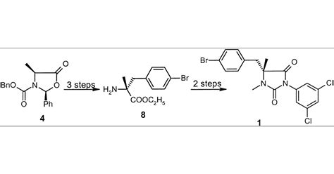 An Improved Synthesis Of Chiral Bromobenzyl Alanine Ethyl Ester