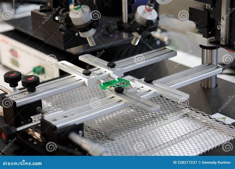 Hot Air Bga Rework Soldering Station Stock Image Image Of Production Accuracy