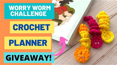 WORRY WORM CHALLENGE Crochet Worm Tutorial How To Make A Worry Worm