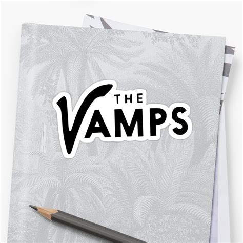 "The Vamps" Sticker by teedron | Redbubble