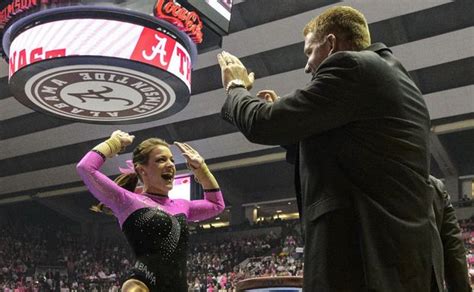 Alabama Gymnastics Vs Arkansas Jan 24 2014